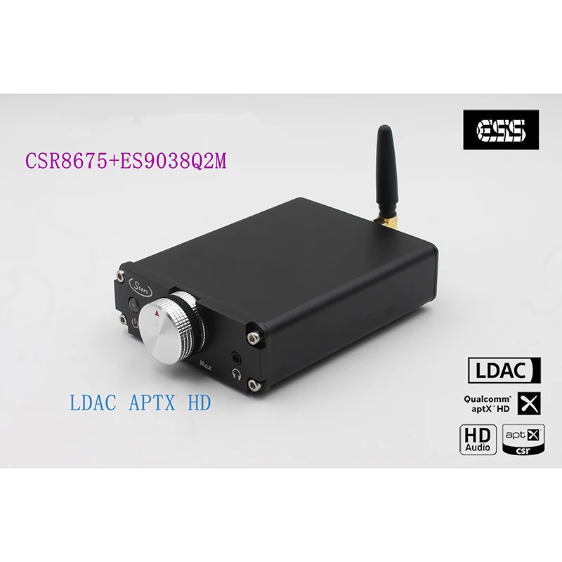 ES9038Q2M аудио декодер csr8675 Bluetooth 5,0 LDAC APTX HD приемник с поддержкой 5532 op 24 бит 96K