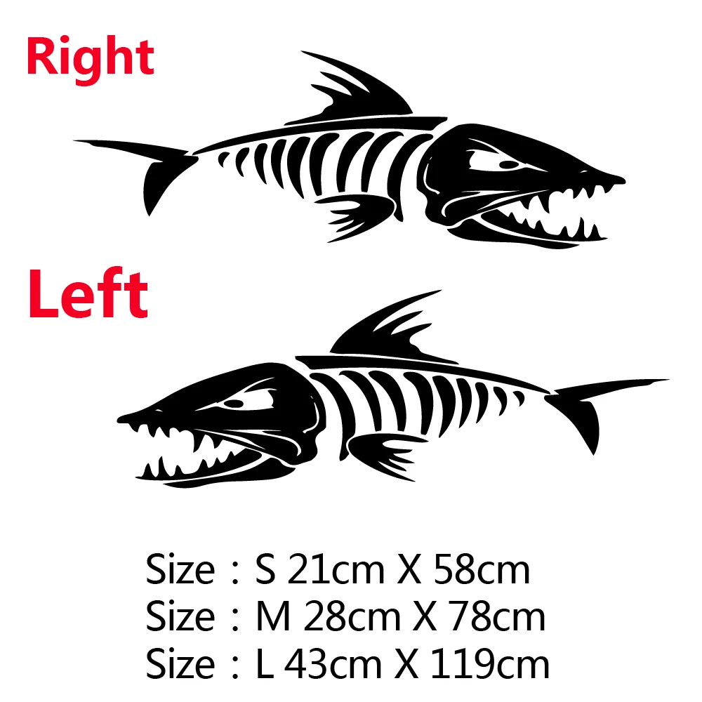 Lage Size super Ship Stickers For Boat Body Decal Styling Engine Hood Decor  Marlin Fishing Sticker Decoration For Boat