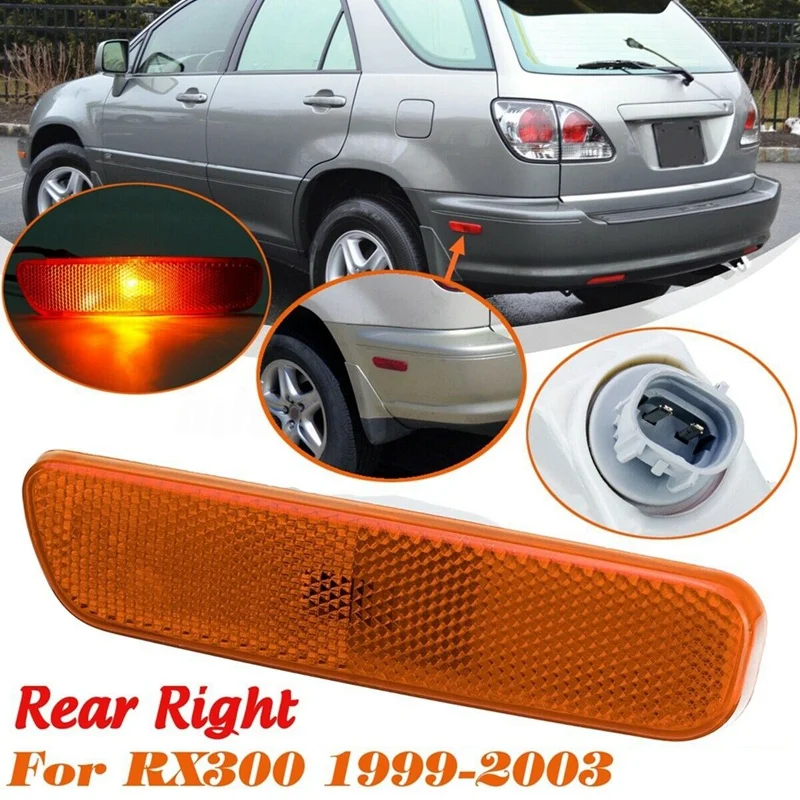 Правый бампер боковой маркер светильник в сборе для Lexus Rx300 1999-2003 81730-48010 |