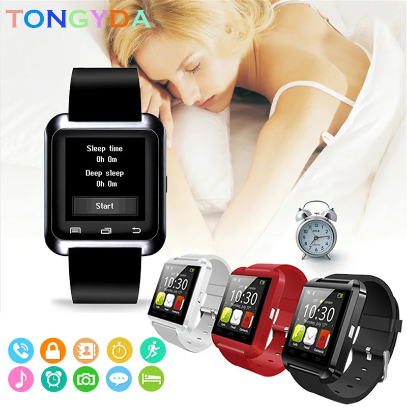 

Bluetooth Smart Watch Men U8 With Touch Screen Big Battery Support TF Sim Card Camera Smart Watch for Android Phone Smartwatch