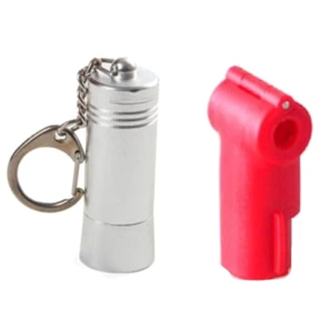 

Supermarket Shelf Hook Lock Small Red Lock Buckle Unlocker 3C Digital Product Hook Lock