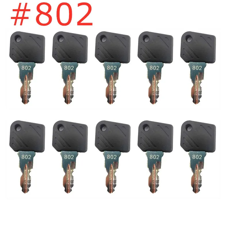 5pc Ignition Key 801 Forklift High Lift Truck Ant Linde Key 0009730419 0009701304 msd plug wires