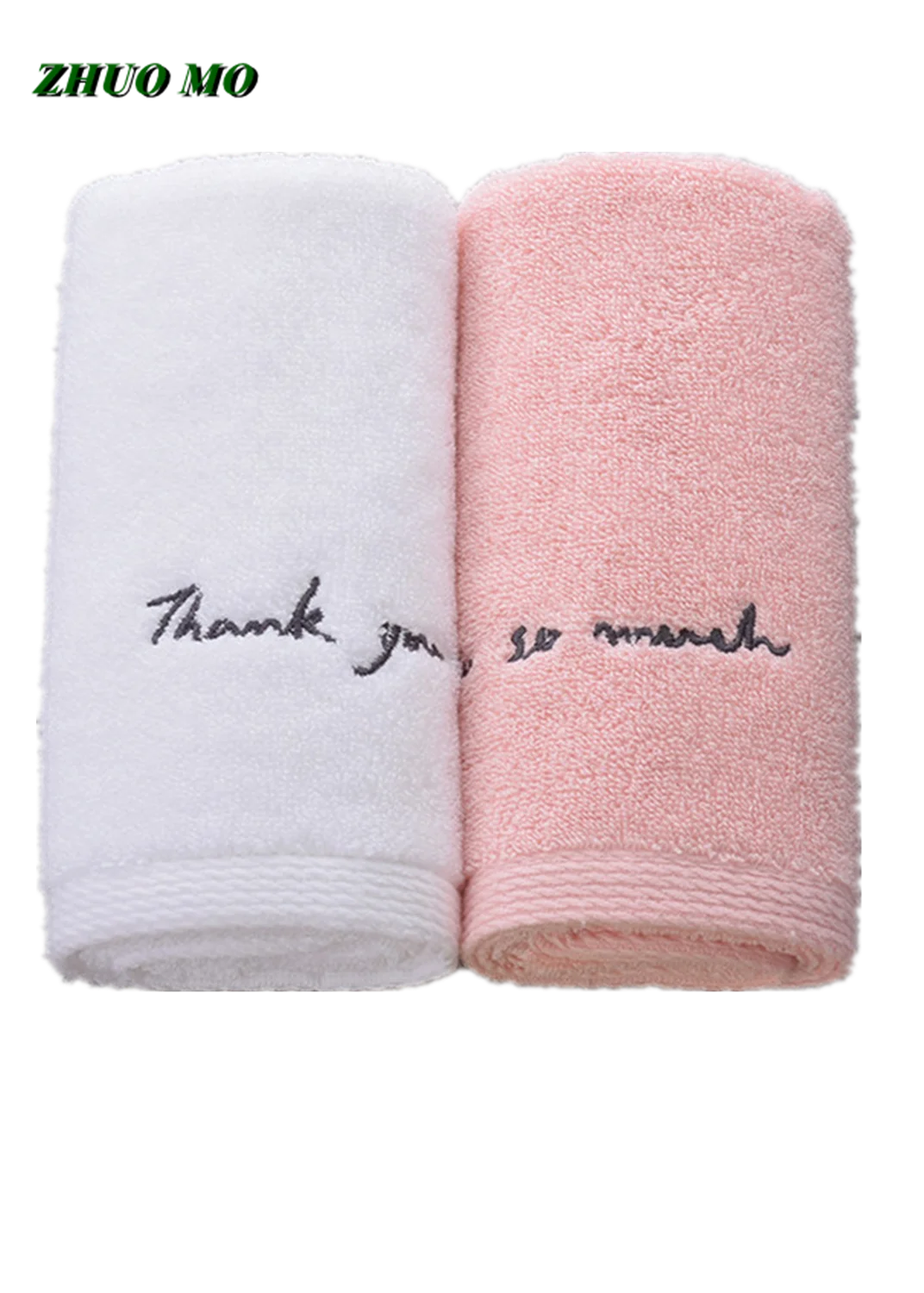 

2pcs Lovers Towels Bathroom 34*76cm 100% cotton Towel Rapid drying Hair Towel gift Towels For Adults toallas toalha de banho