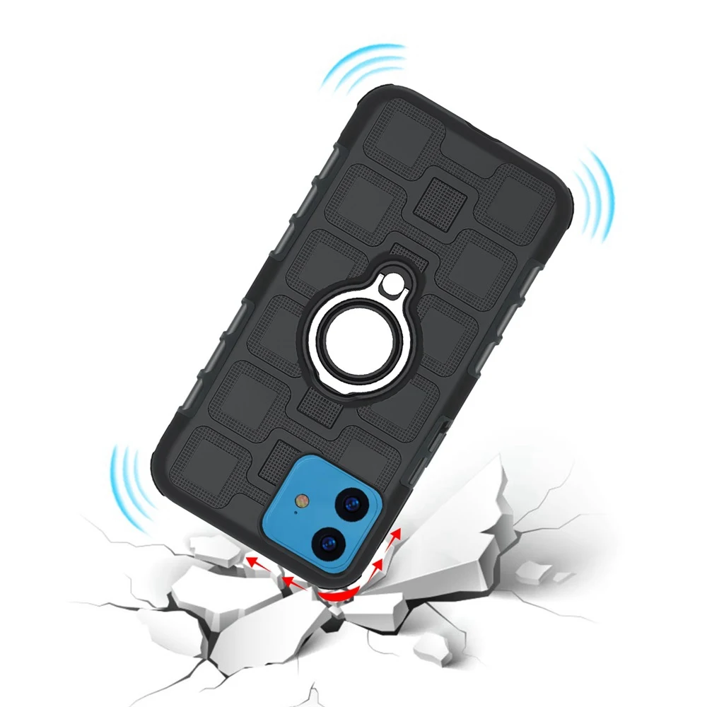 

Shockproof Armor Case For Huawei P30 P20 Lite Mate 20 10 Pro Ring Stand Case For Huawei Y5 Prime 2018 Y6 Y7 P Smart 2019 Coque