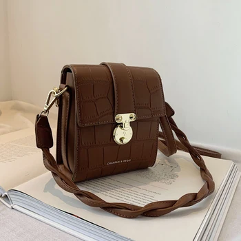 

Luxury Phone Bag Vintage PU Leather Cross Body Bags for Women 2020 New Trend Shoulder Handbags Female Branded Hand Bag Small