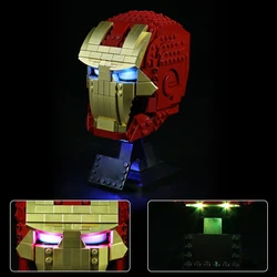 Kit de lumière Led pour la construction de collection de casque 76165 (modèle de briques non incluses) 