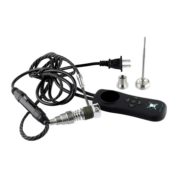 

LTQ Vapor IE-Nail Temperature Control Enail Kit With Quartz Hybrid Titanium Nail Fit For Dab Rig Glass Pipe Bubbler