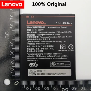 

100% Original Tested 2750mAh BL259 For Lenovo Lemon 3 3S K32C30 K32c36 Vibe K5 / K5 Plus / A6020a40 A6020 a40 A 6020a40 Battery