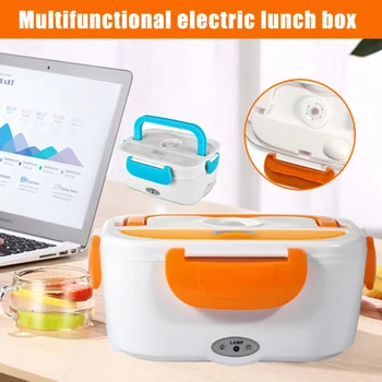 

12V Portable Car Electric Heating Lunch Box Food Heater Multifunction Bento Warmer HY99