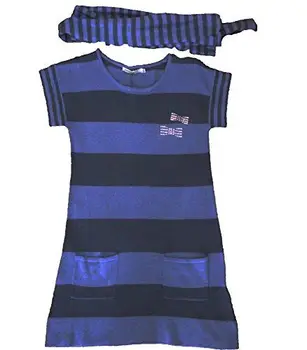 

Losan Creem - vestidoa Manga Corta - para niña azul