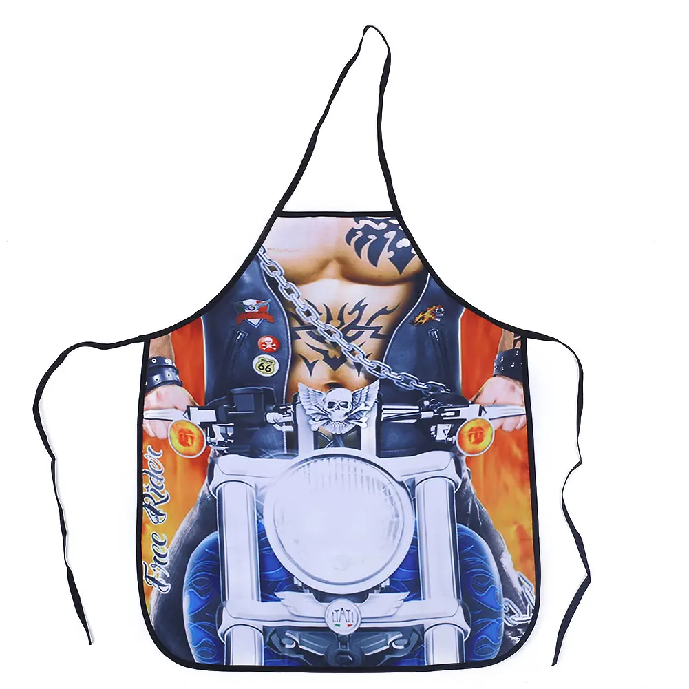 Кухонные принадлежности, защитные фартуки для приготовления пищи, новинка, цветные, для дома, водонепроницаемые, маслостойкие, забавные, для мужчин, полиэстер, сексуальные, креативные