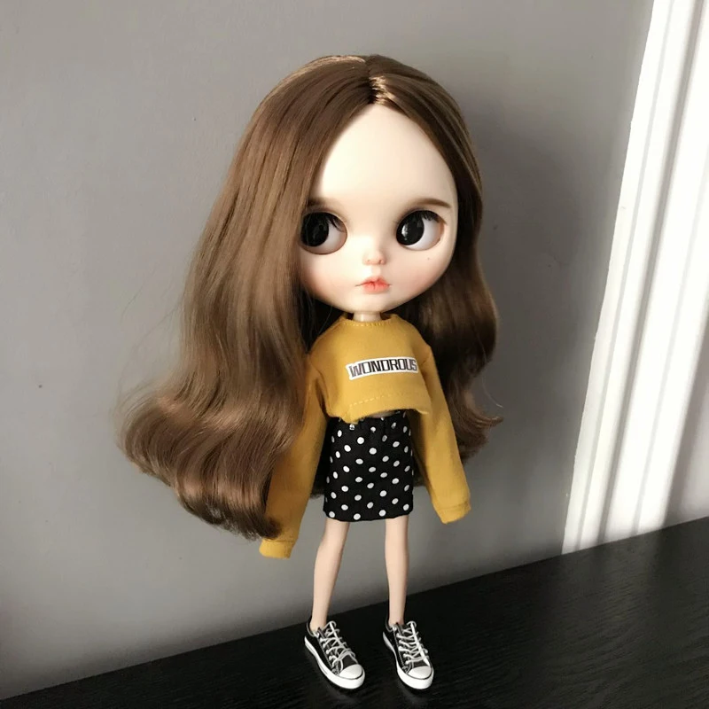 Одежда для куклы блайз 1 шт. свитер и юбка кукол Барби Керр Azone OB24 OB23 1/6 аксессуары |