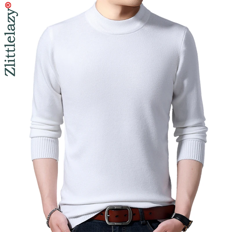 2022 Brand Thick Warm Winter Solid Knitted Pull Sweater Men Wear Jersey ...