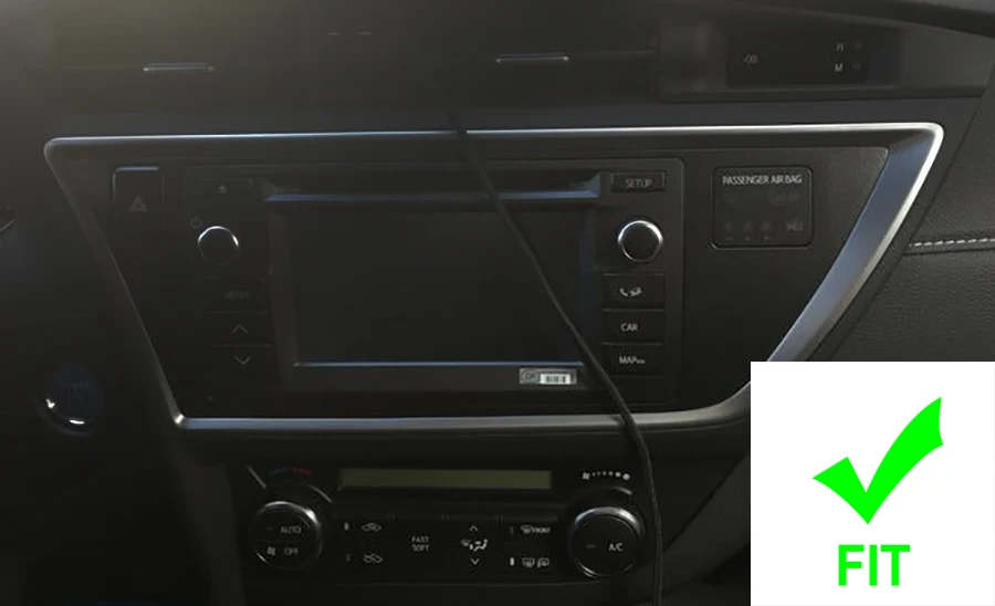 Discount 7" Android 9.0 Pie OS Car DVD Multimedia Navigation GPS Radio for Toyota Auris E180 2012-2018 with 256GB External HDD Support 0