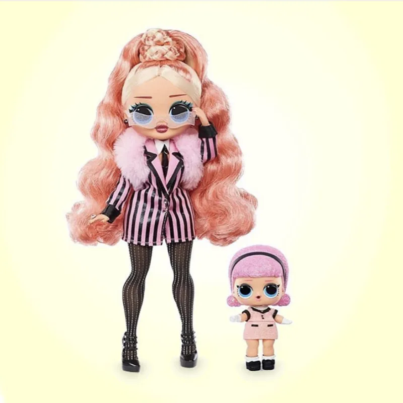 LOL Surprise Dolls OMG Winter Dress Up Series Model Doll Toys for Kids Fashion Girl Model DIY Mini Accessories Birthday Gift