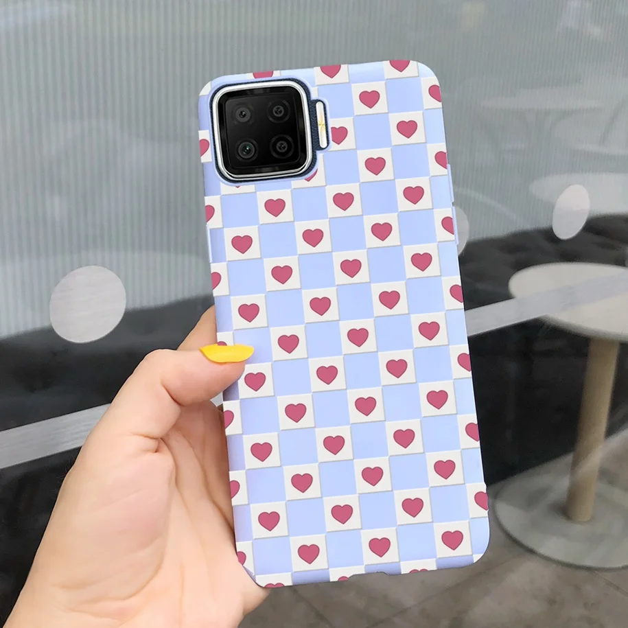 cases for oppo cases For OPPO Reno4 Lite Case Reno4 Z 5G Funda Shockproof Soft Silicon Love Heart Back Cover For OPPO F17 Pro Reno 4 Lite Phone Cases cases for oppo back