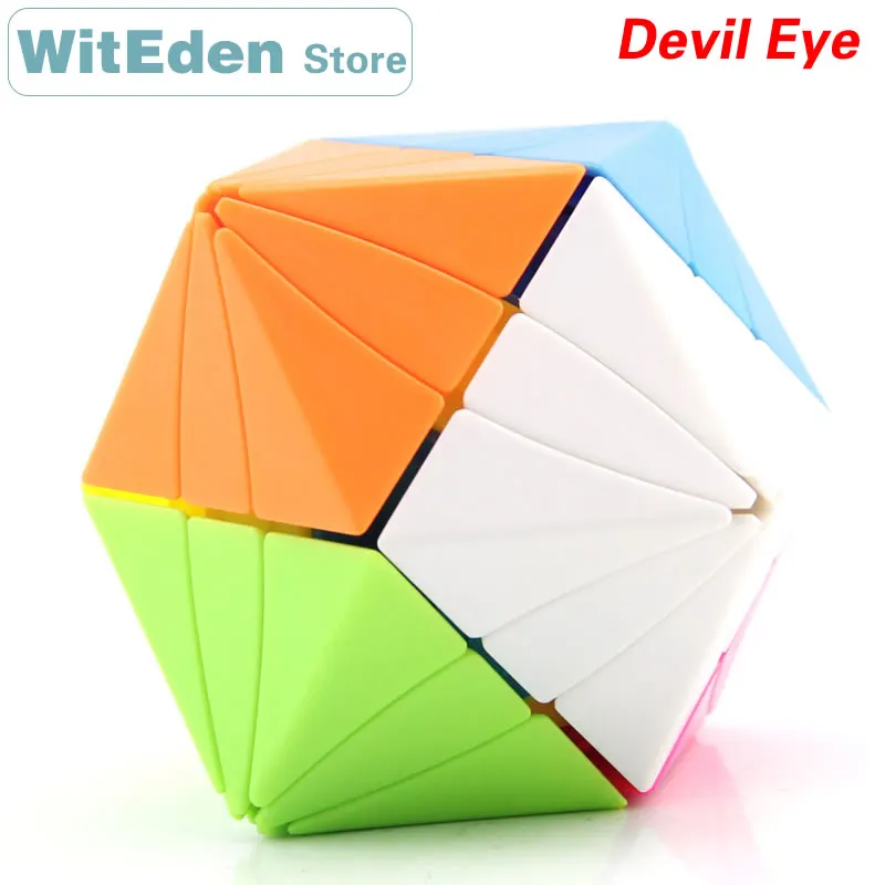 

JSYouPin Devil Eye Magic Cube Speed Twisty Puzzle Brain Teasers Challenging Intelligence Educational Toys For Children