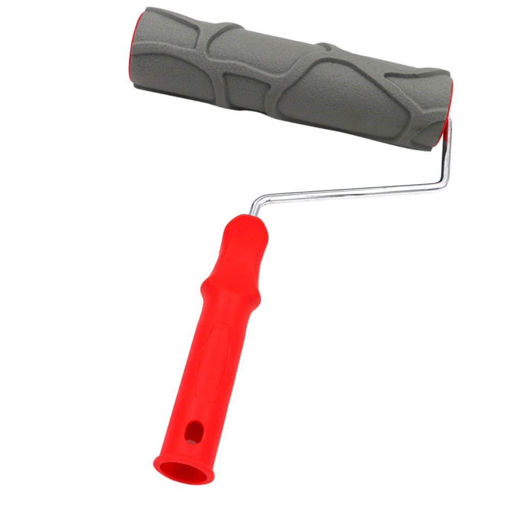 Stone Pattern DIY Art Paint Roller Diatom Mud Background Wall Rolling Tool