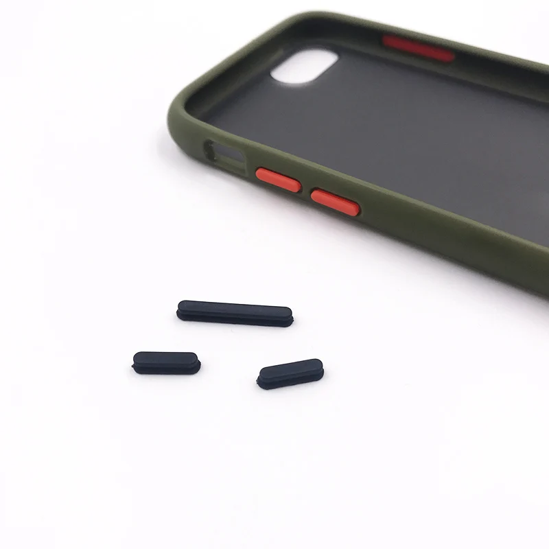 Для iPhone Xiaomi samsung huawei модель кнопки контрастный матовый чехол для DIY Универсальный