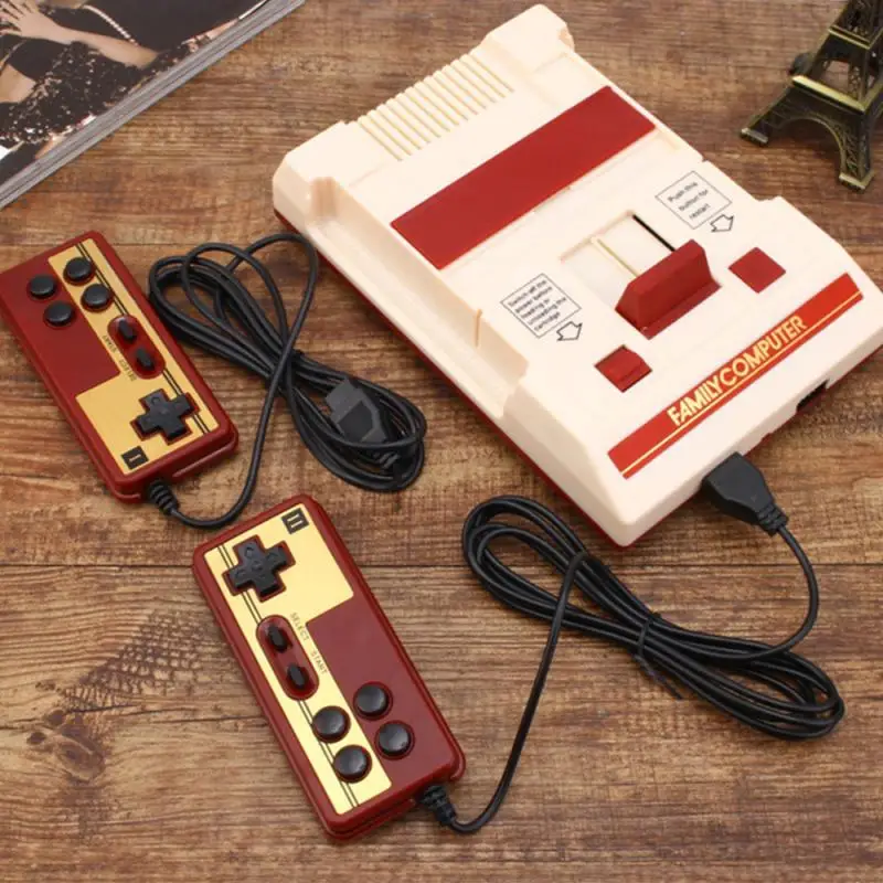 Игровая консоль для ТВ FC NES Классическая ностальгическая 8-битная видеоигр в