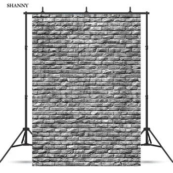 

SHENGYONGBAO Vinyl Custom Photography Backdrops Prop Brick Wall and floor theme Photo Studio Background SA-2003
