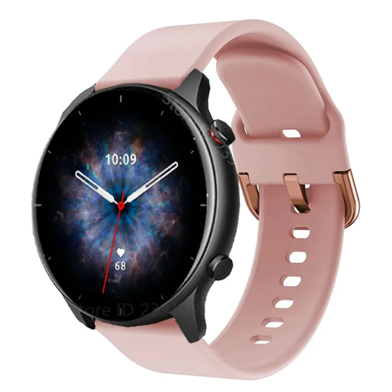 Versatile Silicone Smartwatch Strap - Durable Wristband Bracelet