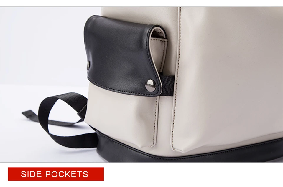 Teenagers Backpack Girls Boys Student School Bagpack Waterproof USB Charging Men Back Pack Male PU Leather Laptop 15.6 Women Bag (12)