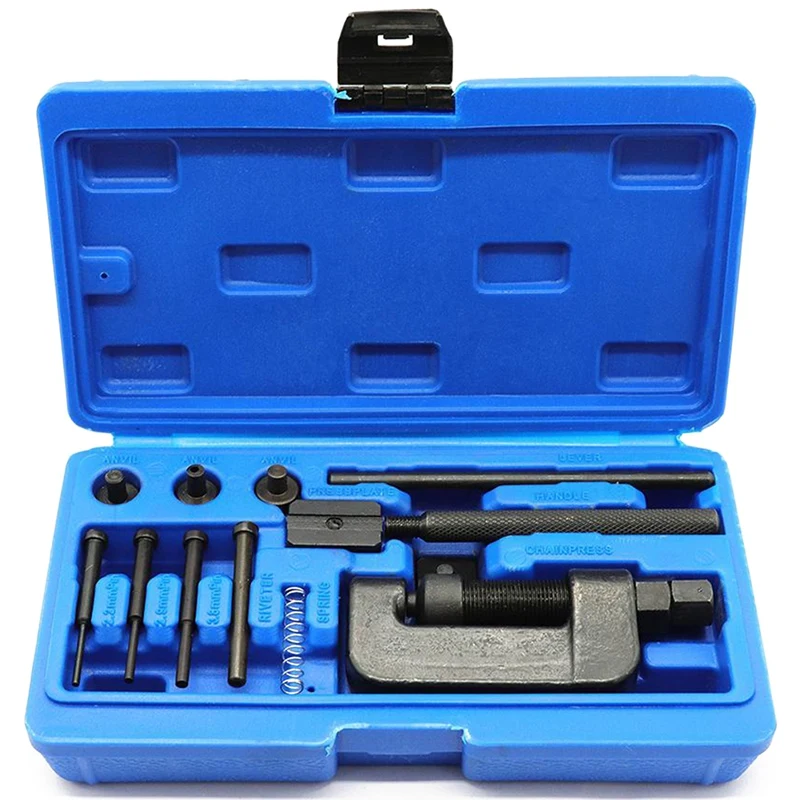 

Motorcycle Bike Chain Breaker Splitter Riveting Tool Repair Tools Set Launches the Chain Pin Chain Press Handle R30