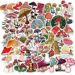 10/30/50PCS Dessin Animé Champignon Coloré Graffiti Autocollants Mignon Ordinateur Portable Casque Autocollants De Décoration En Gros 