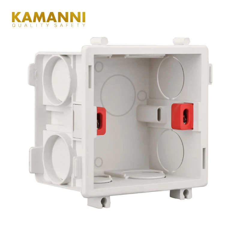 Cassette Box Adjustable 86 Switch Power Socket Box Junction Installation Back Wall Switch Socket Installation switch box,wall socket box