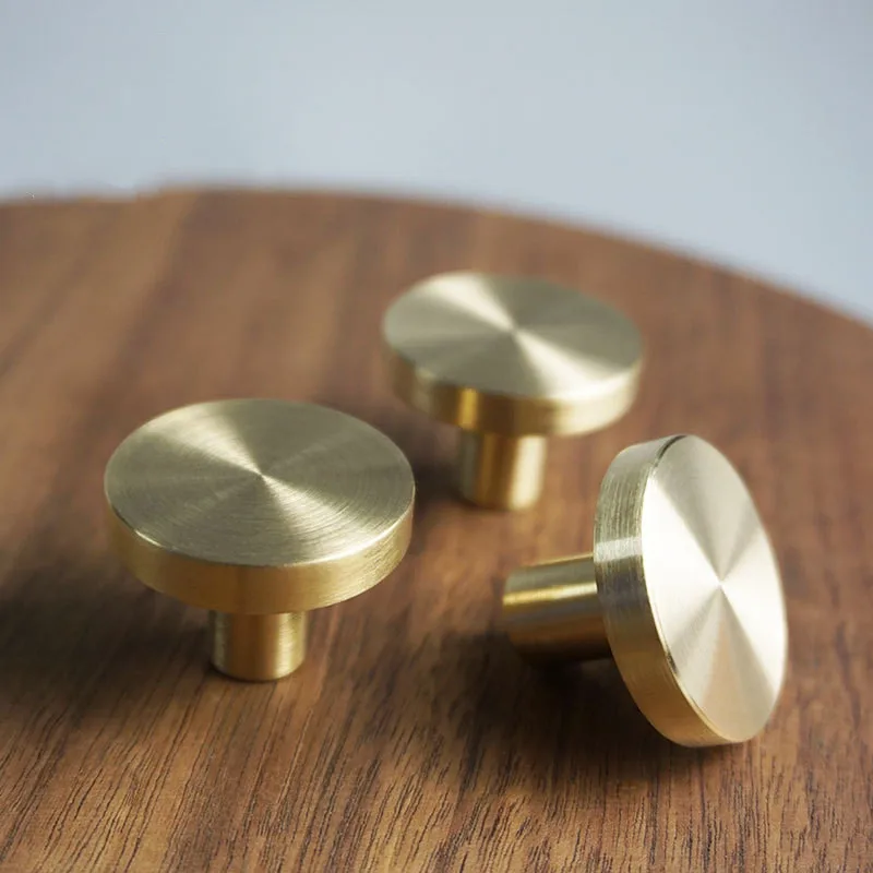 Furniture Handles Kitchen Door Handles Brass Gold Cabinet Knobs and Handles Drawer Knobs Copper Kitchen Cabinet Pulls