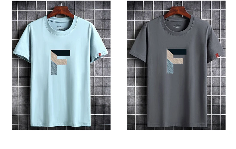 2022 Summer Men T-shirt Short Sleeve Round Neck Streetwear Party Tops Trendy Casual Increase Male Tshirts Gym Slim Fitness Tees