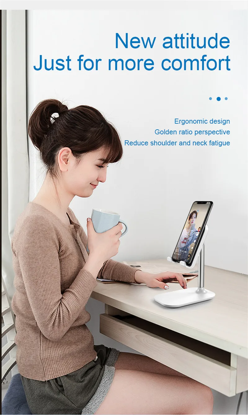 wall phone holder QZT Thông Minh Không Dây Giá Đỡ Điện Thoại Có Thể Điều Chỉnh IPad Máy Tính Bảng Điện Thoại Di Động Chân Đỡ Không Dây Sạc Từ Tính Giá Đỡ Điện Thoại Bàn Làm Việc charging stand for phone