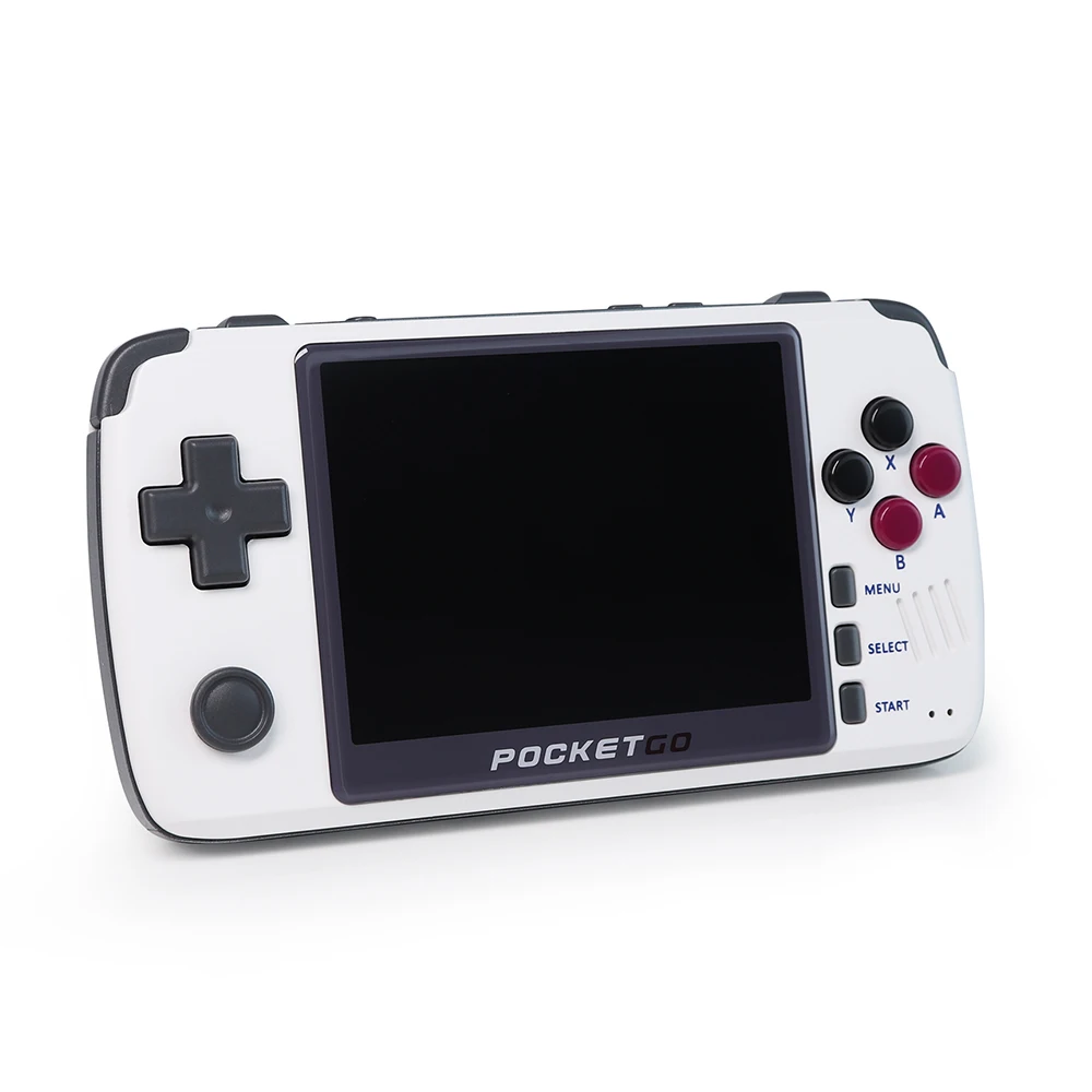 New PocketGo Retro Game Console 3.5inch IPS screen portable game player PG2 Game Handheld Save Game