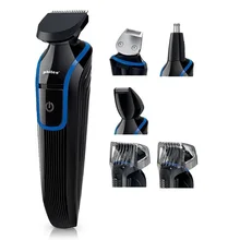 6в1 набор для ухода триммер для волос триммер для бороды машинка для стрижки волос для мужчин бритва для лица для бритья тела Электрический Резак для волос режущий станок