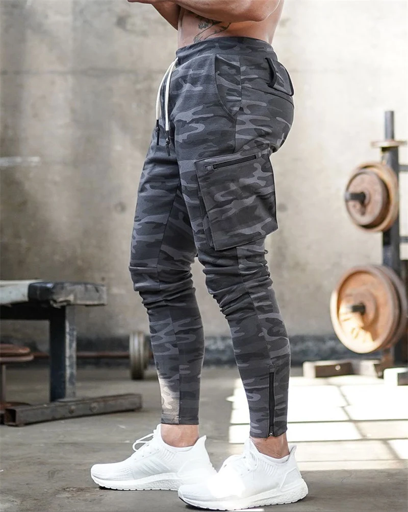 Skup (Można dodać własne logo) dorywczo spodnie Patchwork spodnie dresowe męskie spodnie Cargo multi pocket Sportwear męskie biegaczy
