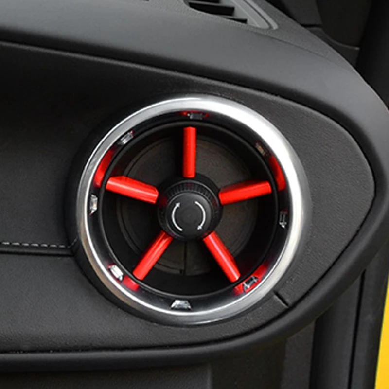 20 шт., аксессуары для интерьера, молдинги для Chevrolet Camaro- ABS, пять цветов, для интерьера, вентиляционное отверстие, крышка, отделка, Новинка