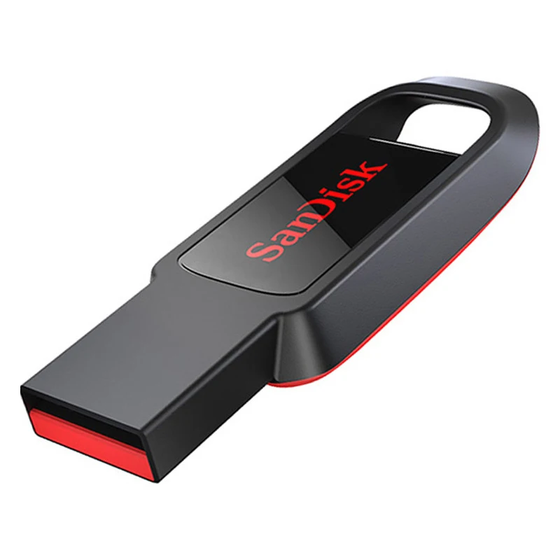 Флеш накопитель SanDisk cruzer spar USB 2 0 CZ61 16 ГБ 32 64 128 флешка флеш карта памяти с Mac и ПК|USB