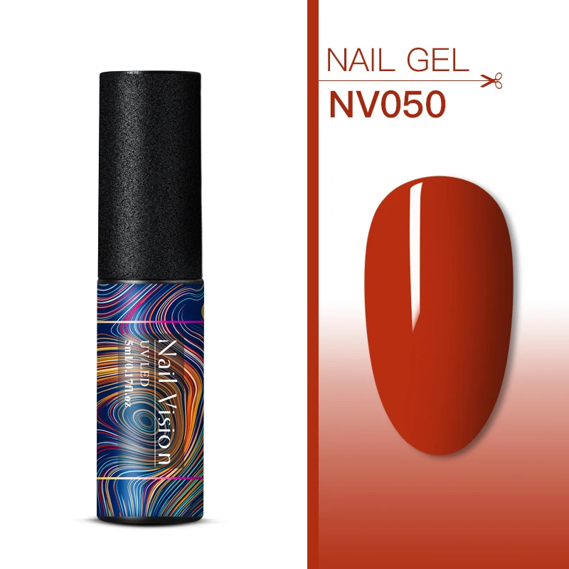 Nail Vision набор однотонных гелей для ногтей 176 цветов УФ-Гель-лак 5 мл полуперманентный лак для маникюра - Цвет: HHS06645