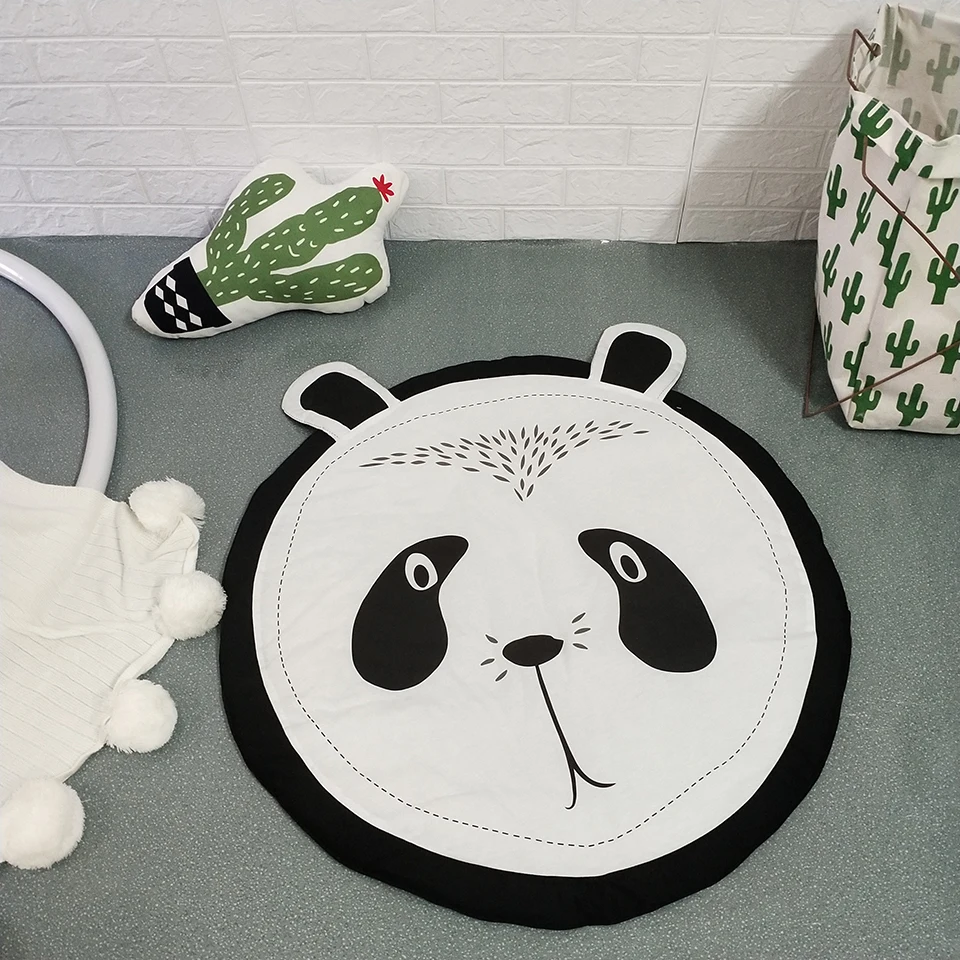 

INS style Baby Play Mats Kids Crawling Carpet Floor Rug Baby Bedding Rabbit Blanket Cotton Game Pad Children Room Decoration