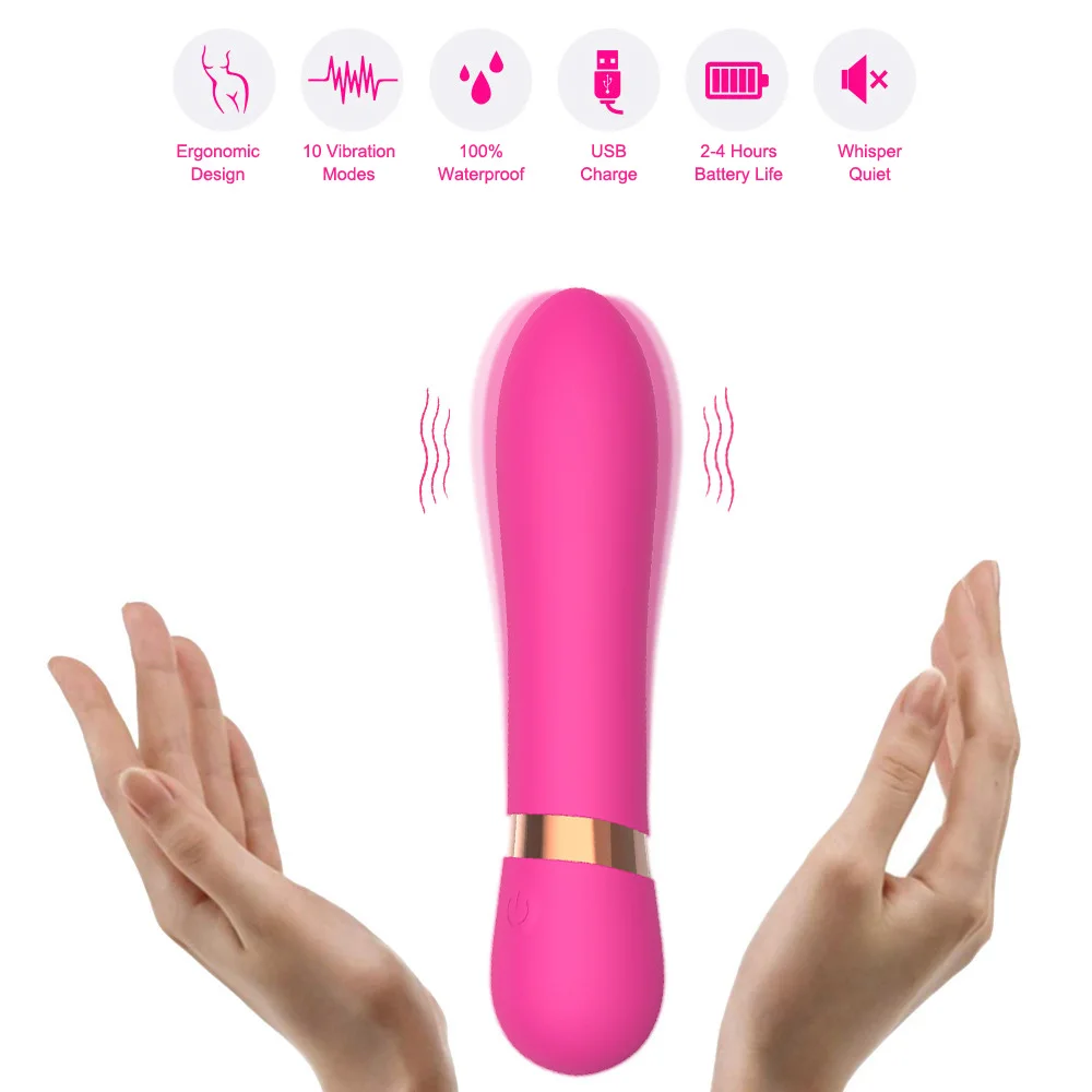 Kraftvoller Klitorisvibrator Und G-punkt Dildo Für Damen_voghion.com