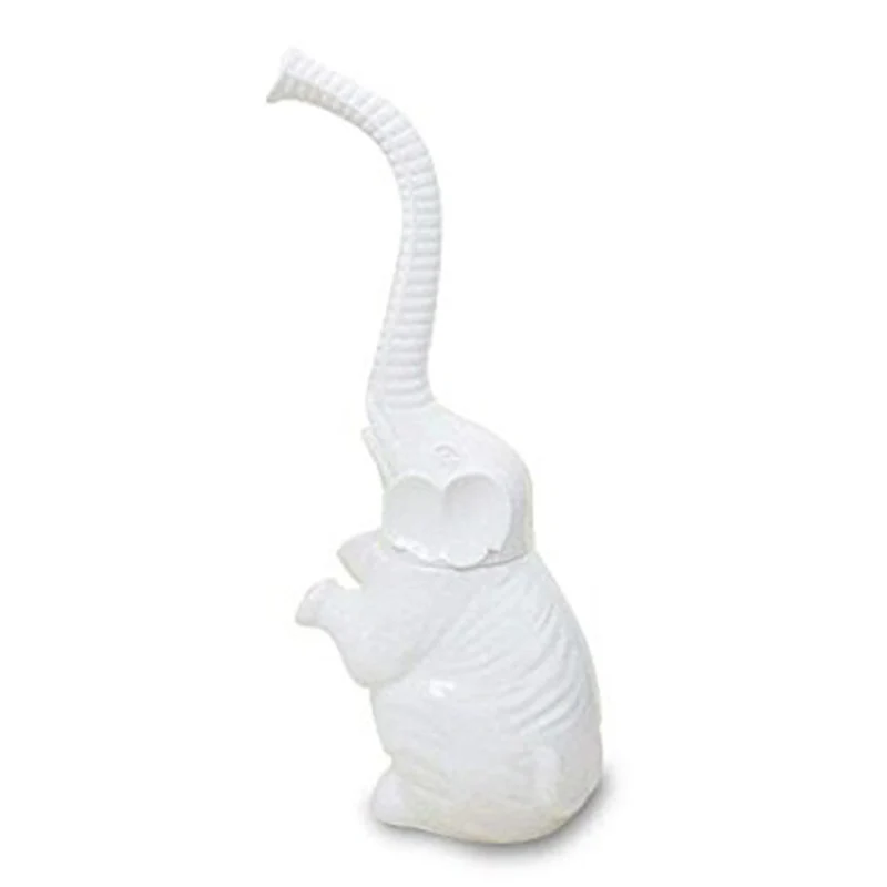 

Elephant Toilet Brush,Bathroom Soft Bristled Toilet Brush Detachable Elephant Shape with long handle,Christmas,New Year's Day Gi
