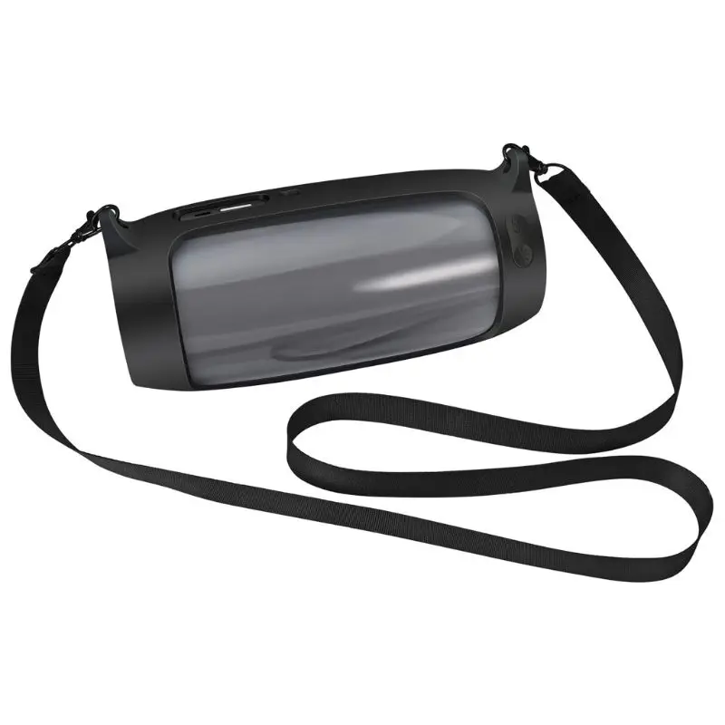 Силиконовый чехол с карабин с ремешком для J-B-L Pulse 4 Bluetooth