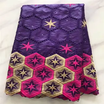 

5yards tissu african dry lace fabric bazin riche 2020 high quality jacquard guinea brocade fabric with lace ! PL70401