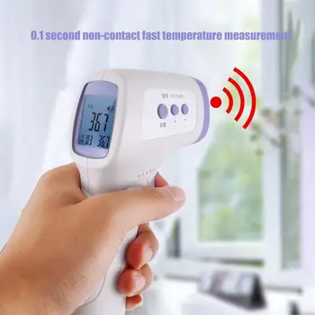 

CK-T1503 Handheld Temperature Measurement Standing Thermometer Home Non-Contact Type High Precision Portable Thermometer