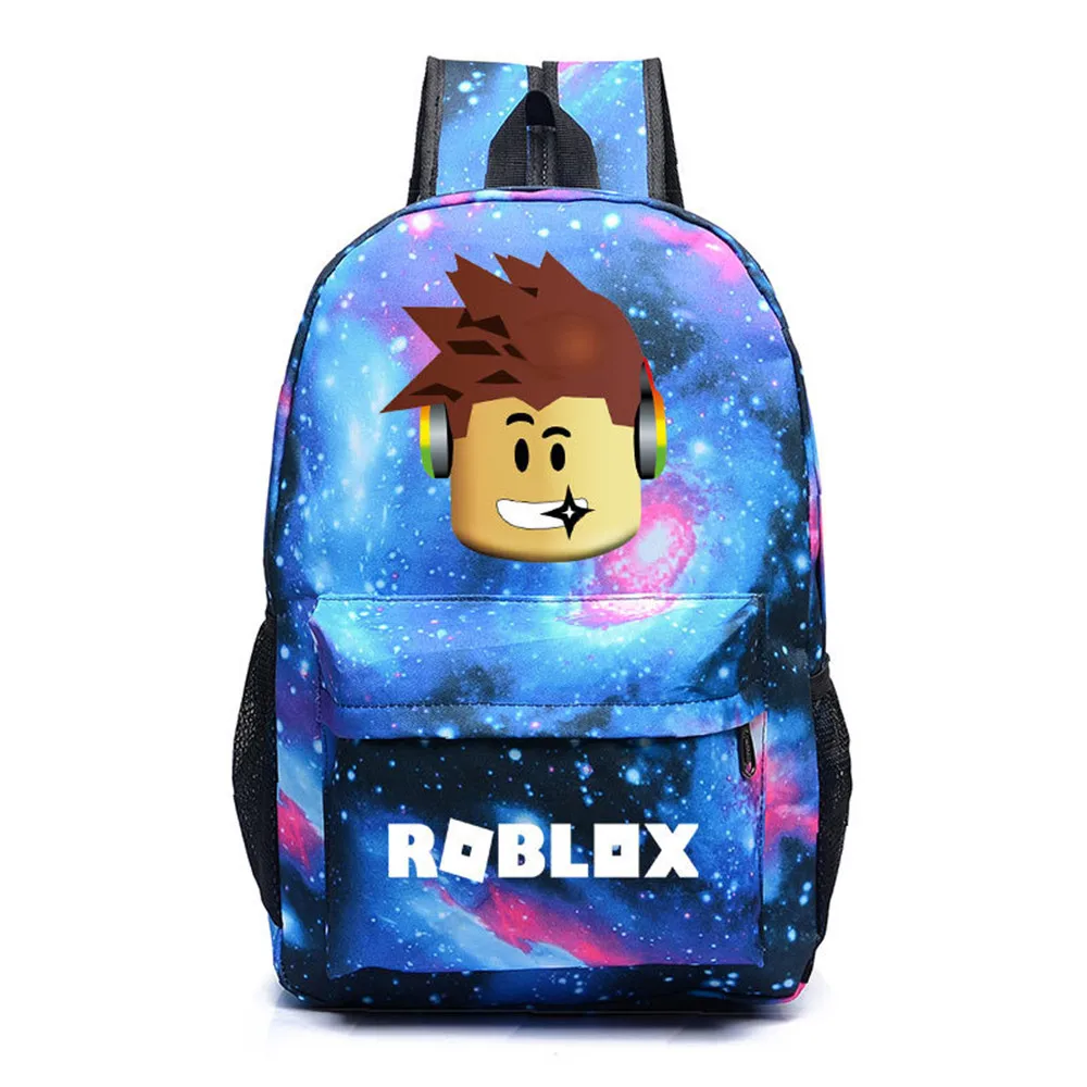 

Student Backpack School Shoulder Bag Game Roblox Printing Computer Travel Casual Canvas Bags