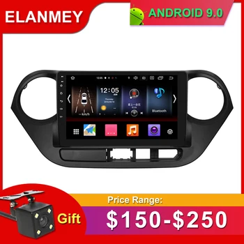 

Gift Camera Car Radio for HYUNDAI i10 LHD 2014-2016 Android 9.0 GPS Navigation Bluetooth Touch screen Car Audio Stere Multimedia