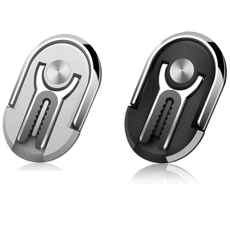 2PCS Universal Multipurpose Mobile Phone Bracket 360 Degree Grip Mount Stand Rotation Finger Ring Holder Car Accessories |