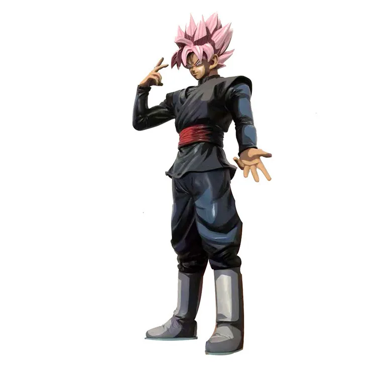 

Dragon Ball Garage Kit Ultra-Ros Warrior Consciousness Cartoon Color Dark Goku zha ma si Ultra Large Boxed Model