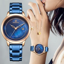 Relogio Feminino женские наручные часы naviforce Топ бренд класса люкс часы повседневные водонепроницаемые женские наручные часы женские модные кварцевые часы